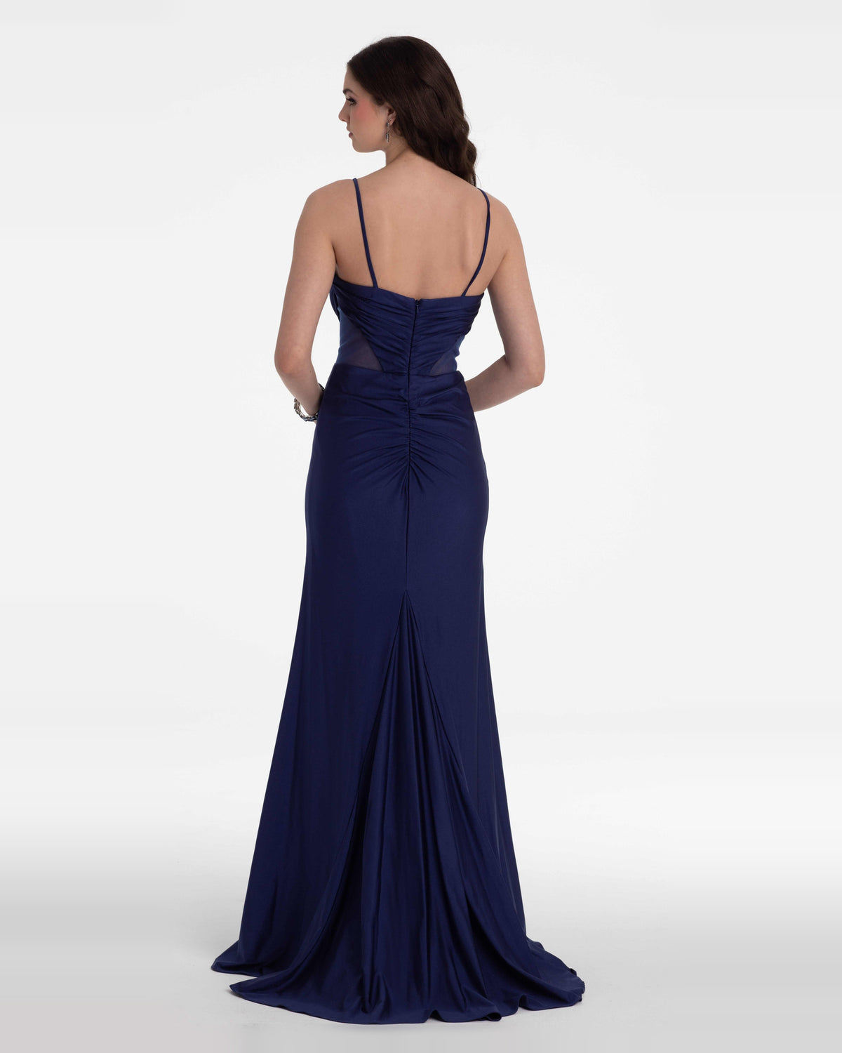 sweetheart mermaid maxi prom dress - image 2