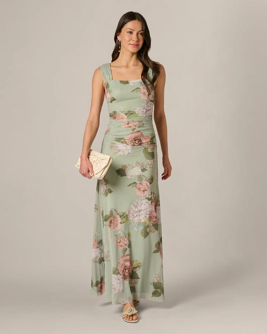 a-line maxi mother of the bride dress - image 2