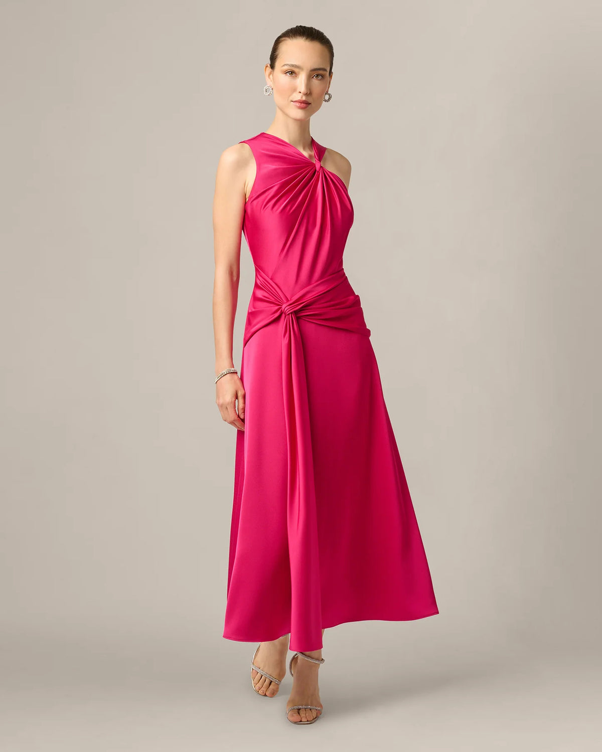 a-line maxi mother of the bride dress - image 2