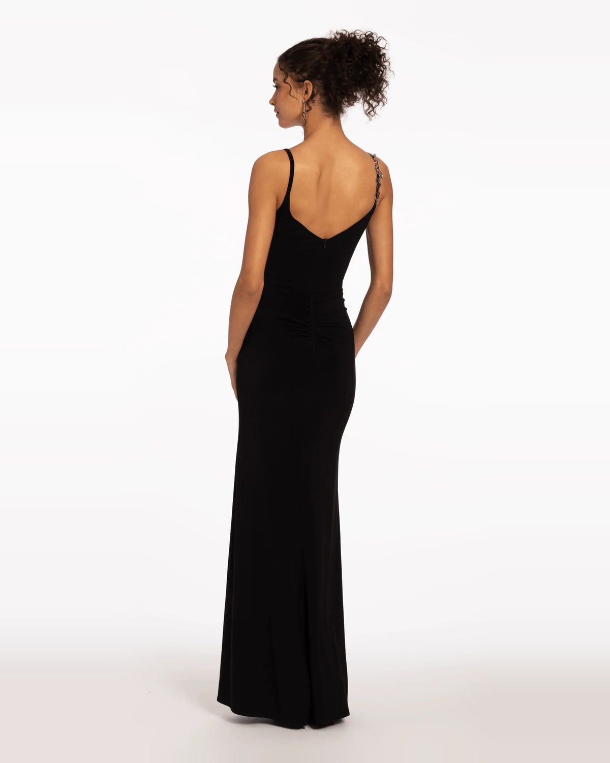 sweetheart a-line maxi prom dress - image 2