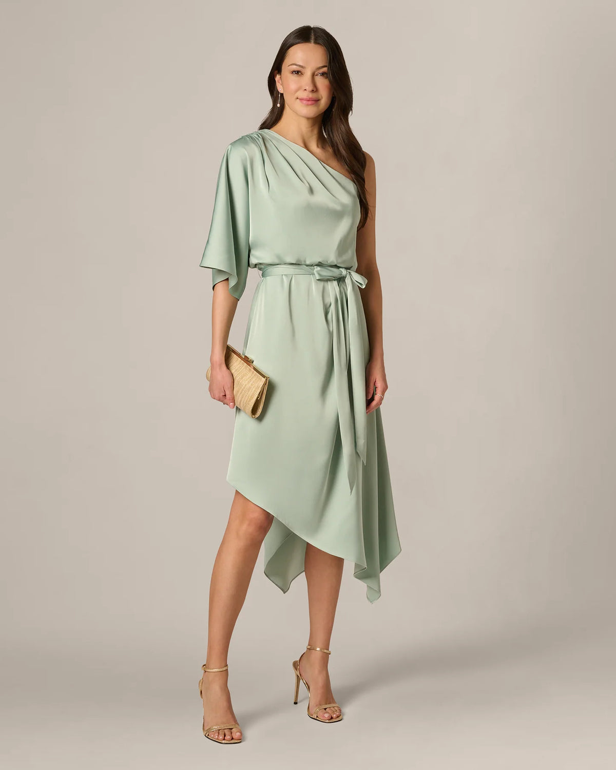 a-line midi mother of the bride dress - image 2