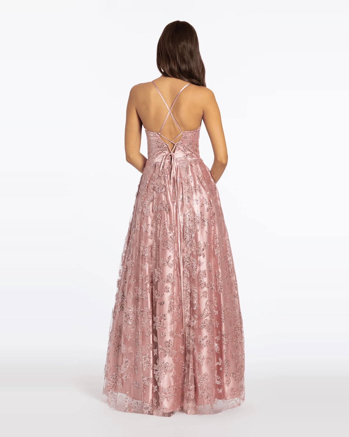 sweetheart ball-gown maxi prom dress - image 2