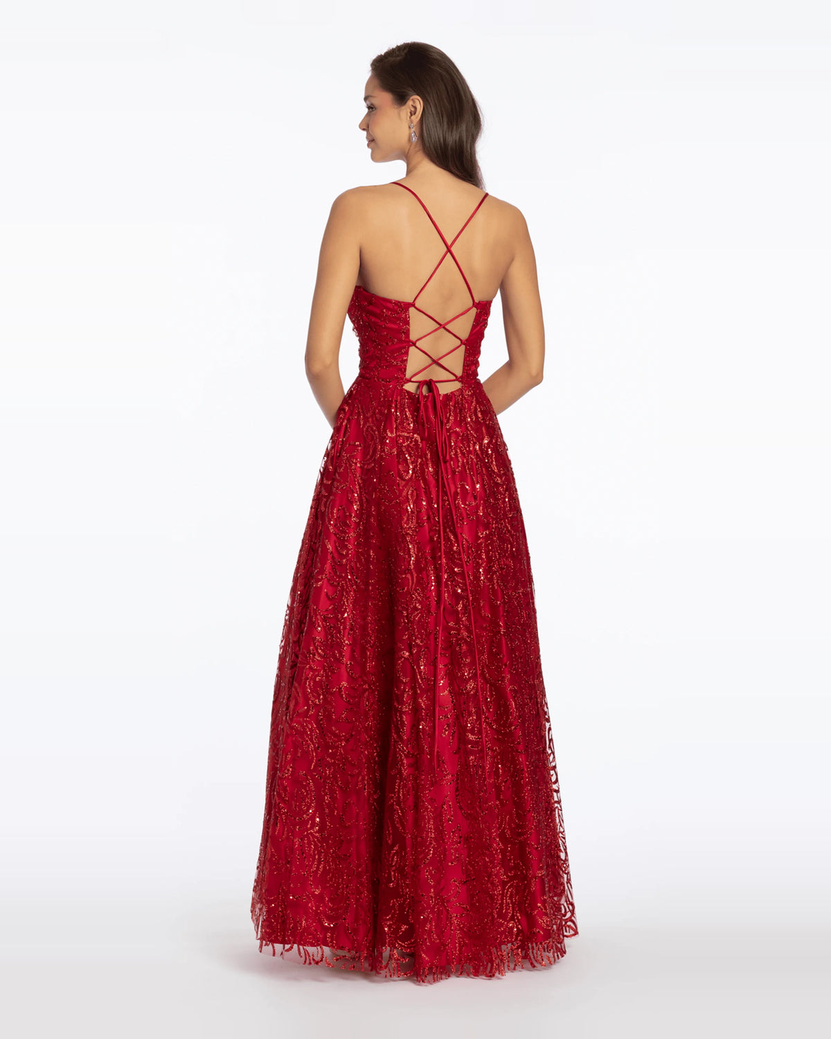 sweetheart ball-gown maxi prom dress - image 2