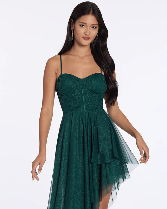 sweetheart a-line high-low homecoming dress - image 2