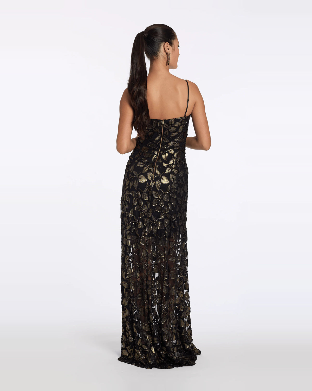 fit-and-flare maxi prom dress - image 2