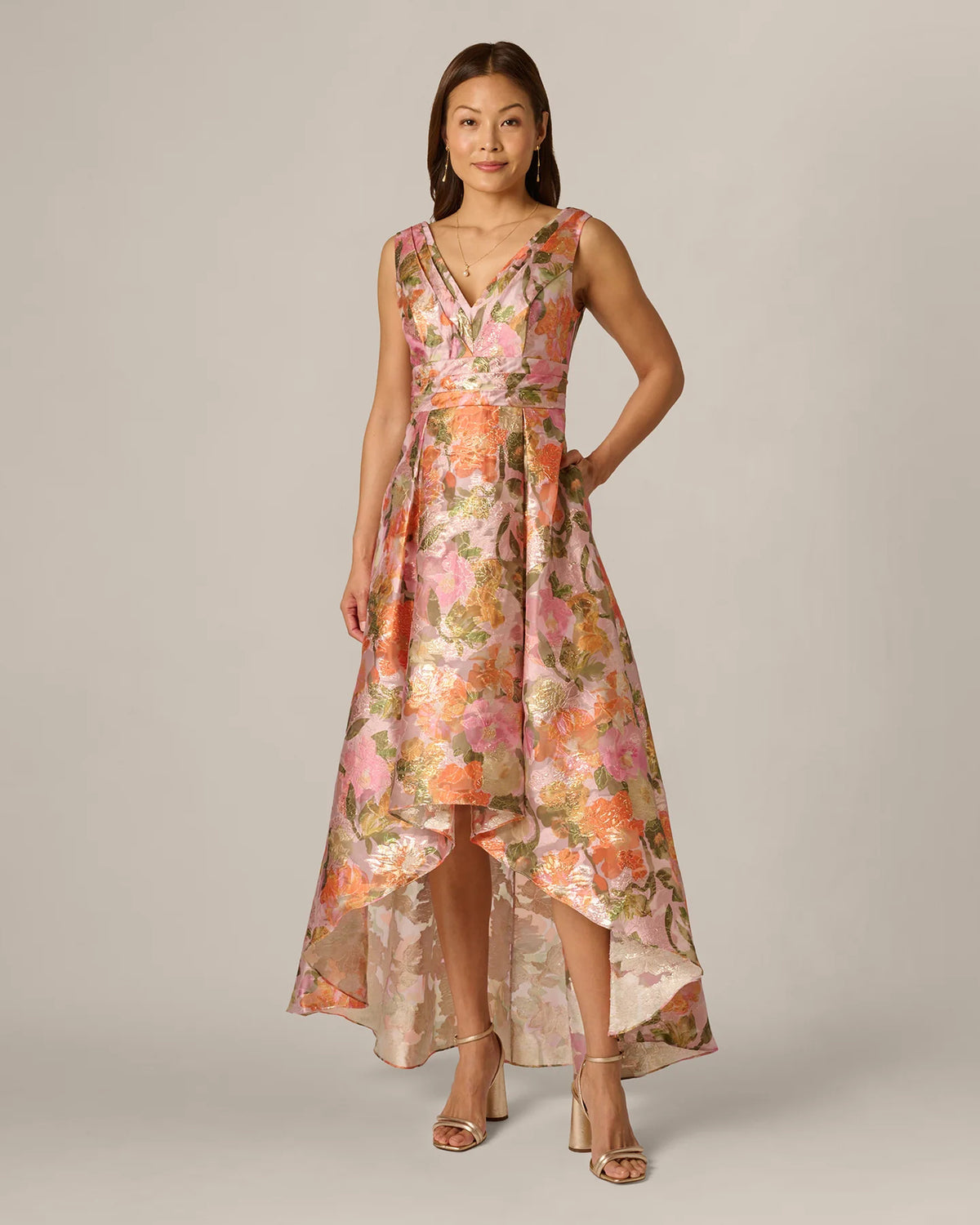 a-line maxi mother of the bride dress - image 2