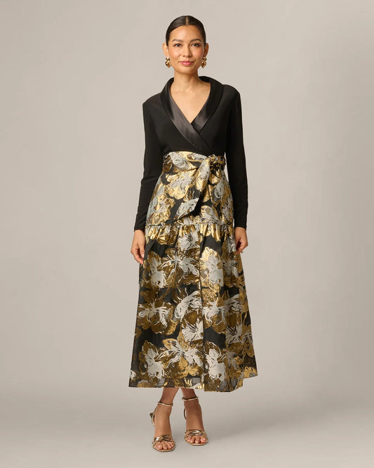 a-line maxi mother of the bride dress - image 2