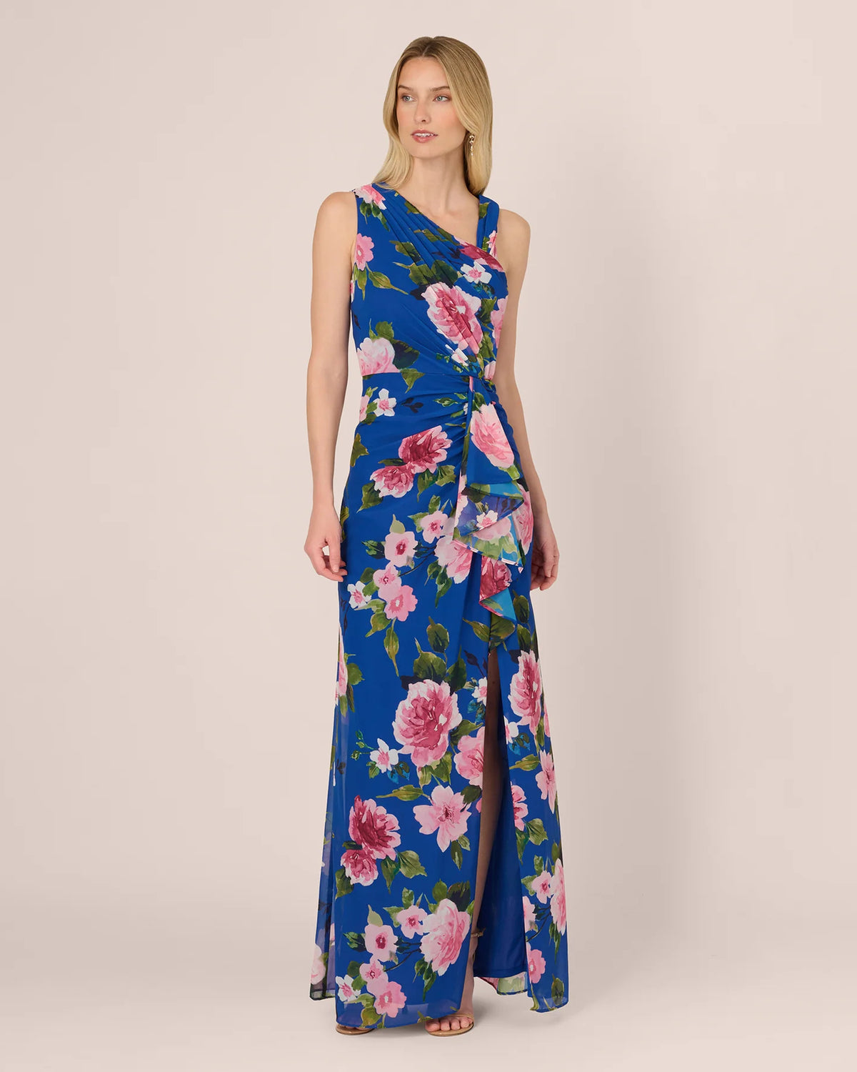 a-line maxi mother of the bride dress - image 2