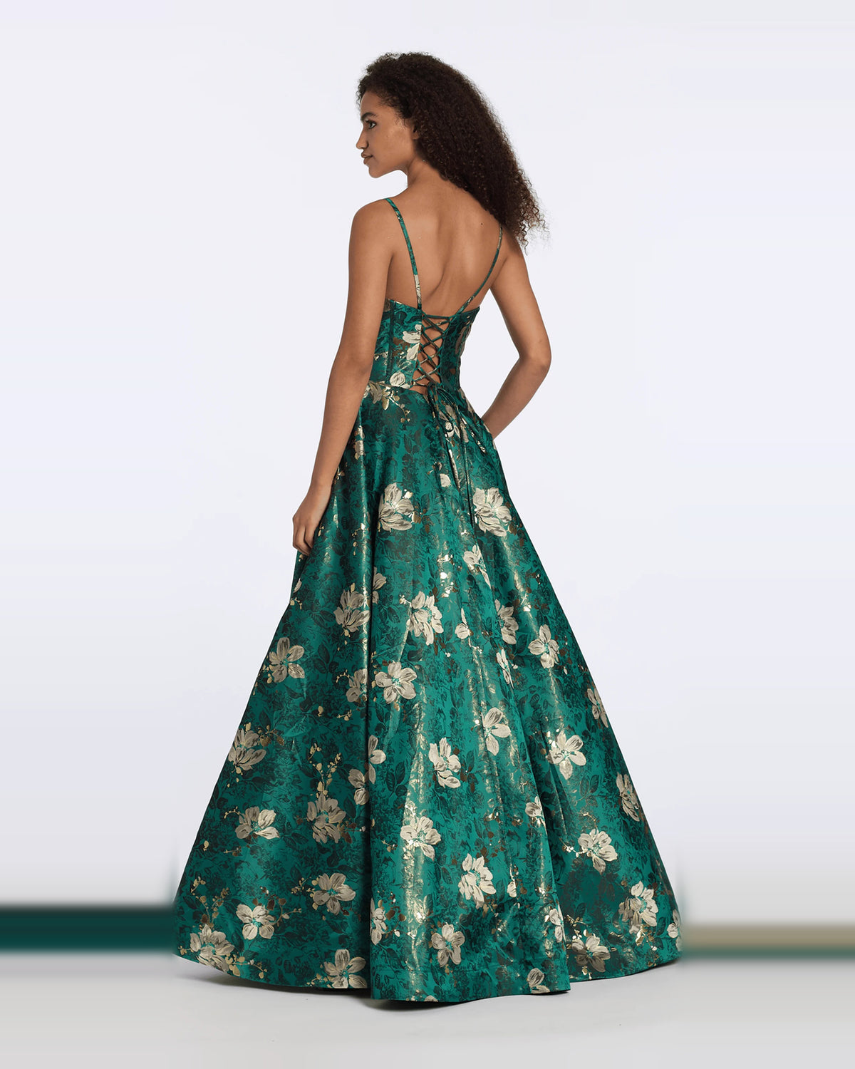 sweetheart a-line maxi prom dress - image 2