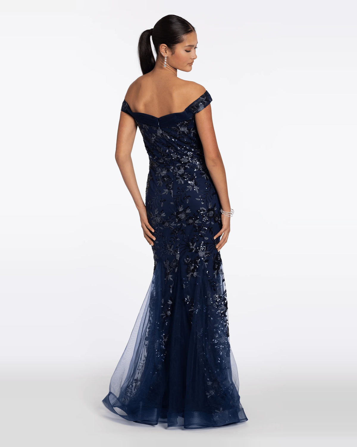 sweetheart mermaid maxi prom dress - image 2