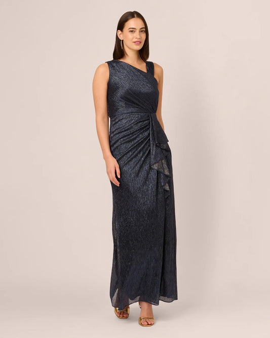 a-line maxi mother of the bride dress - image 2