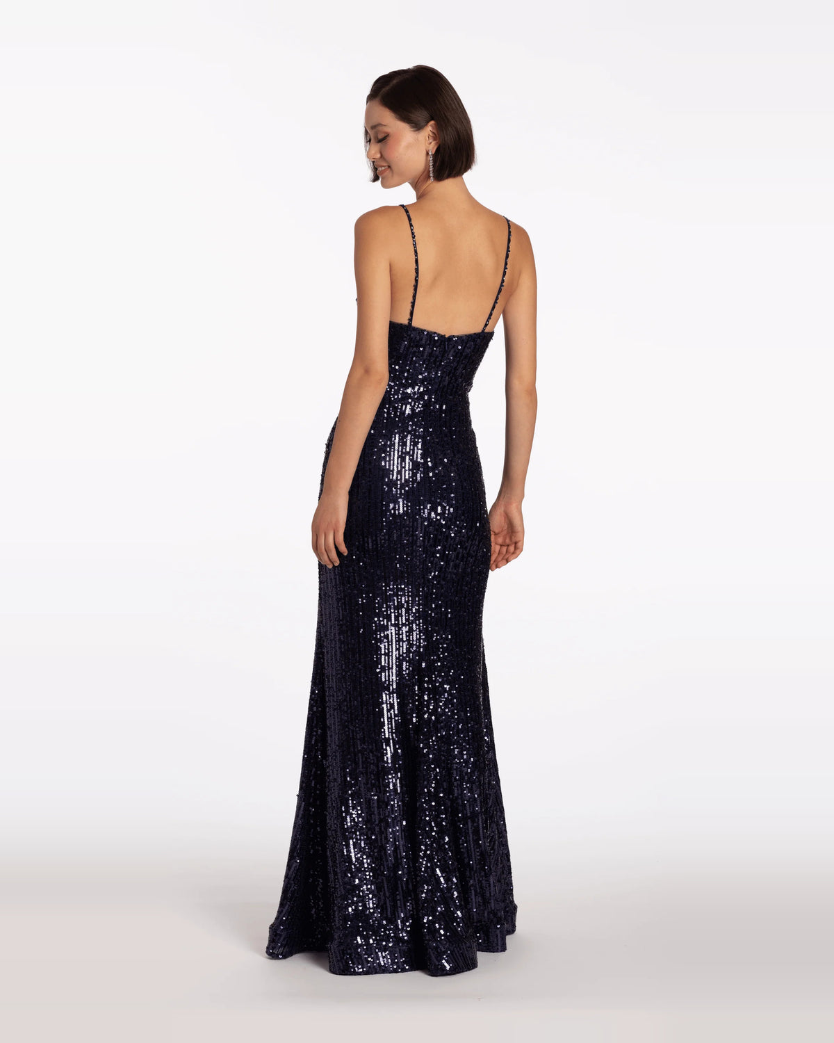 sweetheart trumpet maxi prom dress - image 2