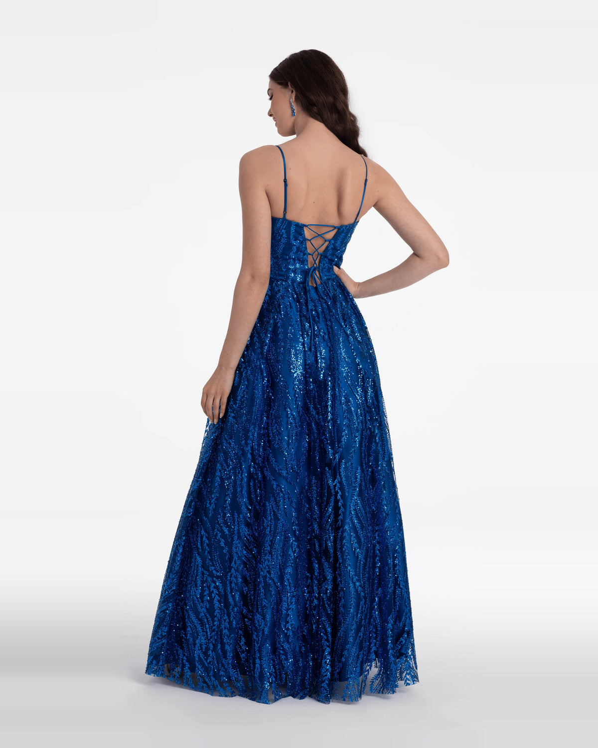sweetheart ball-gown floor-length prom dress - image 2