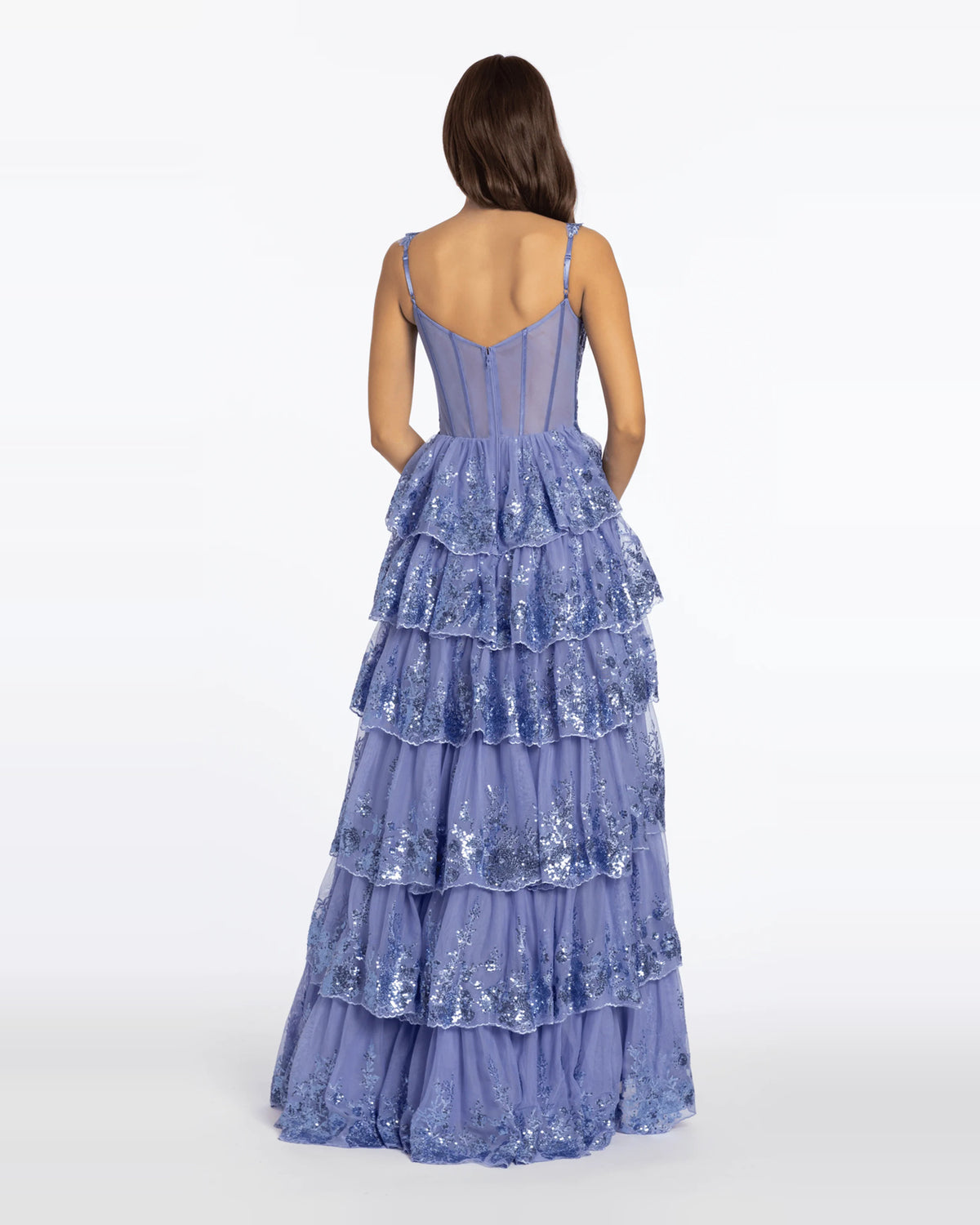 sweetheart ball-gown floor-length prom dress - image 2