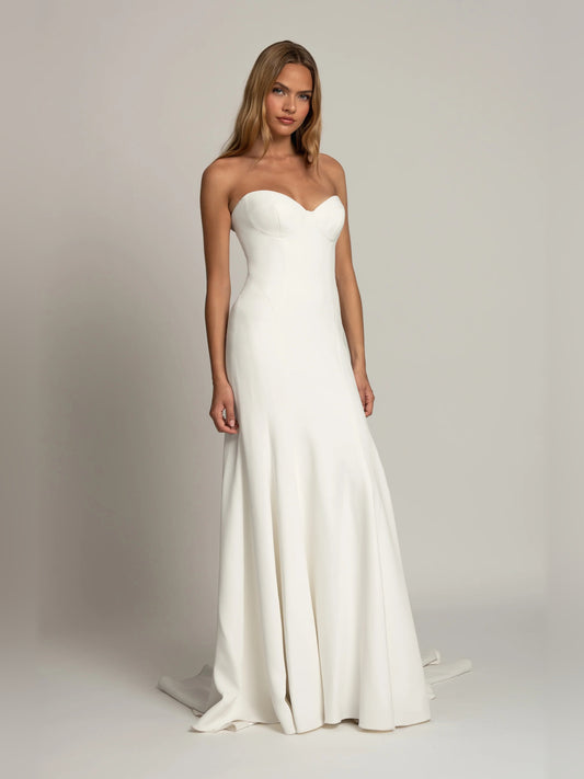 sweetheart a-line floor-length formal dress - image 2