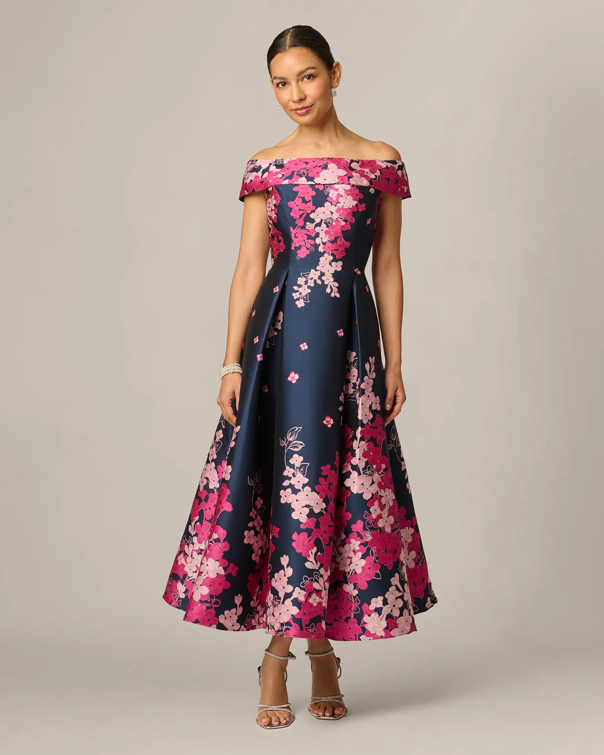 a-line maxi mother of the bride dress - image 2