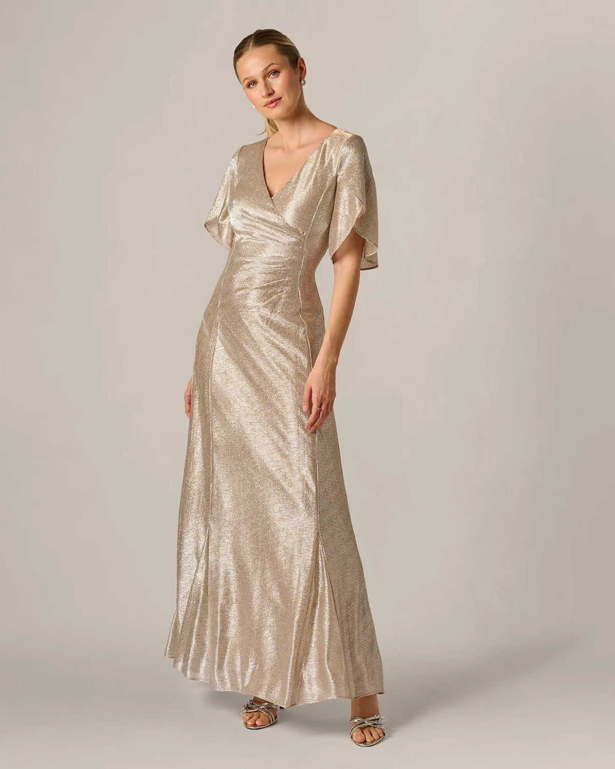 a-line maxi mother of the bride dress - image 2