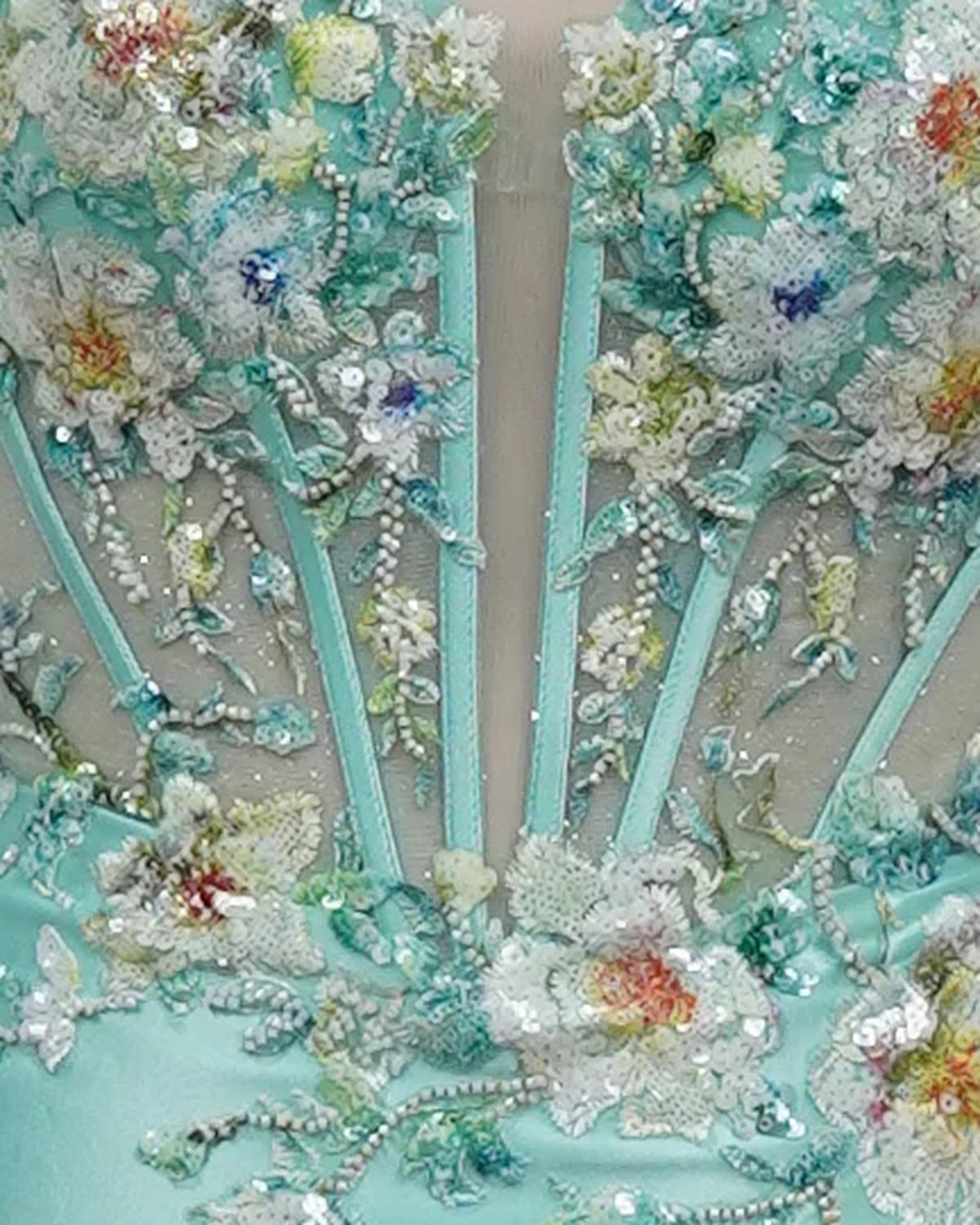 dinah floral corset mini homecoming dress - image 3