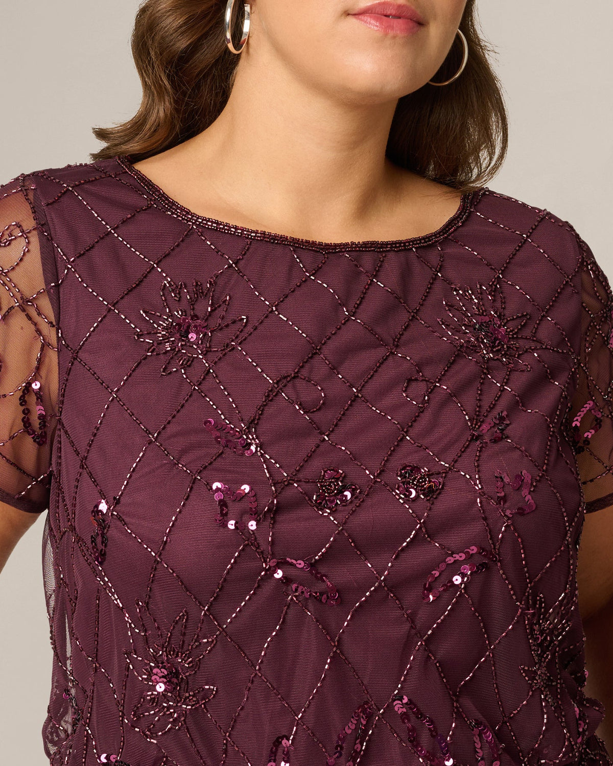 spaghetti strap a-line maxi mother of the bride dress - image 3