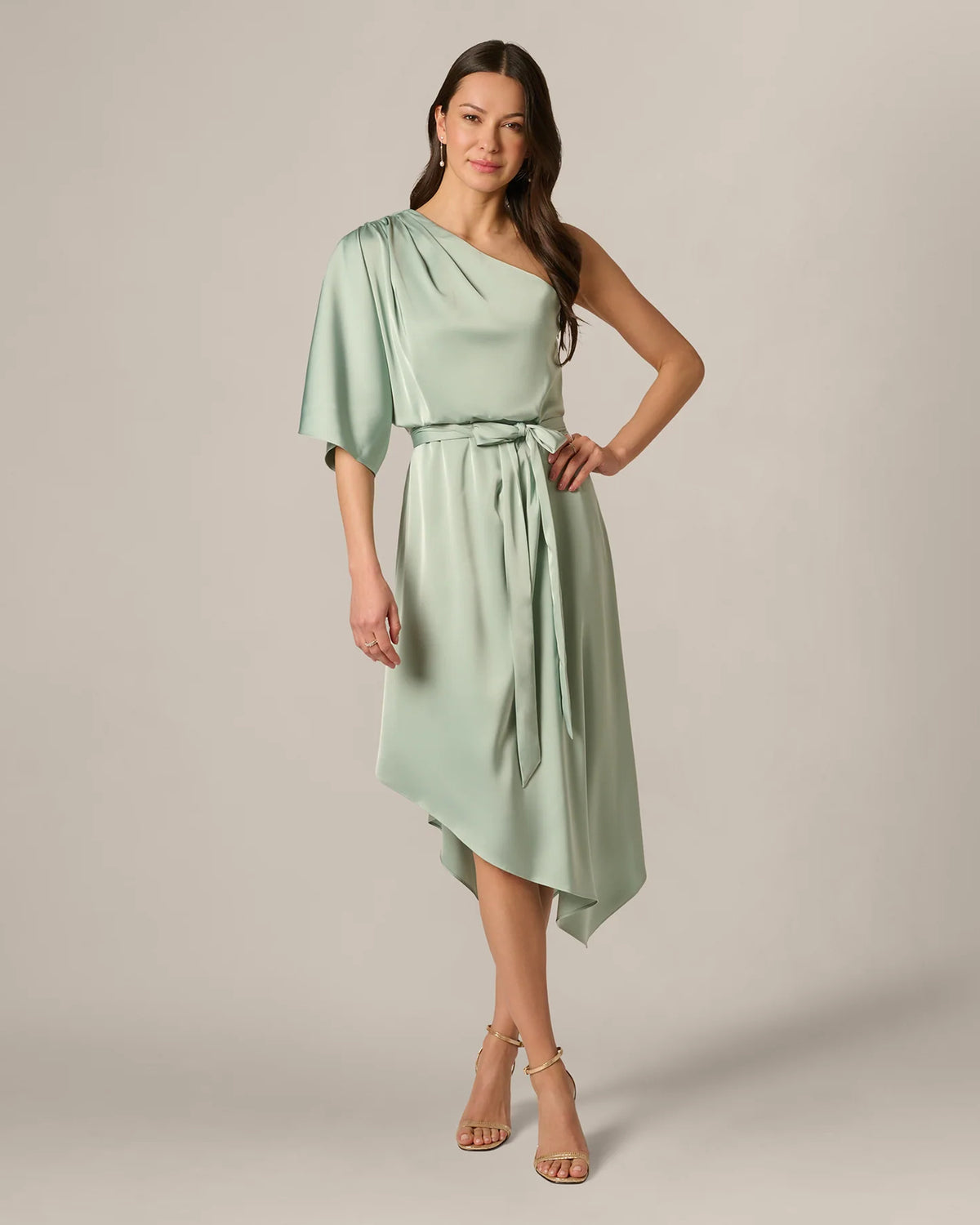 a-line midi mother of the bride dress - image 3