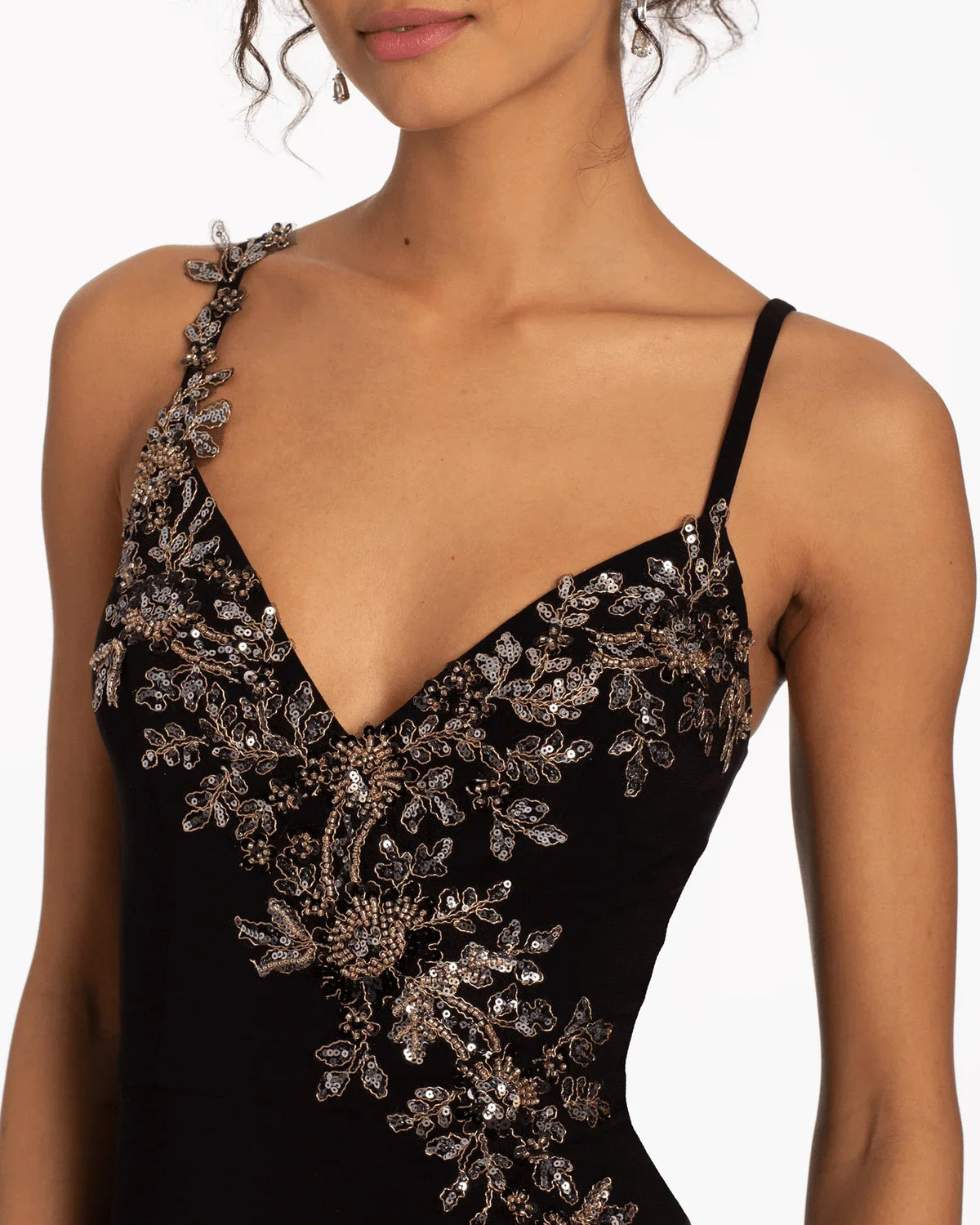 sweetheart a-line maxi prom dress - image 3