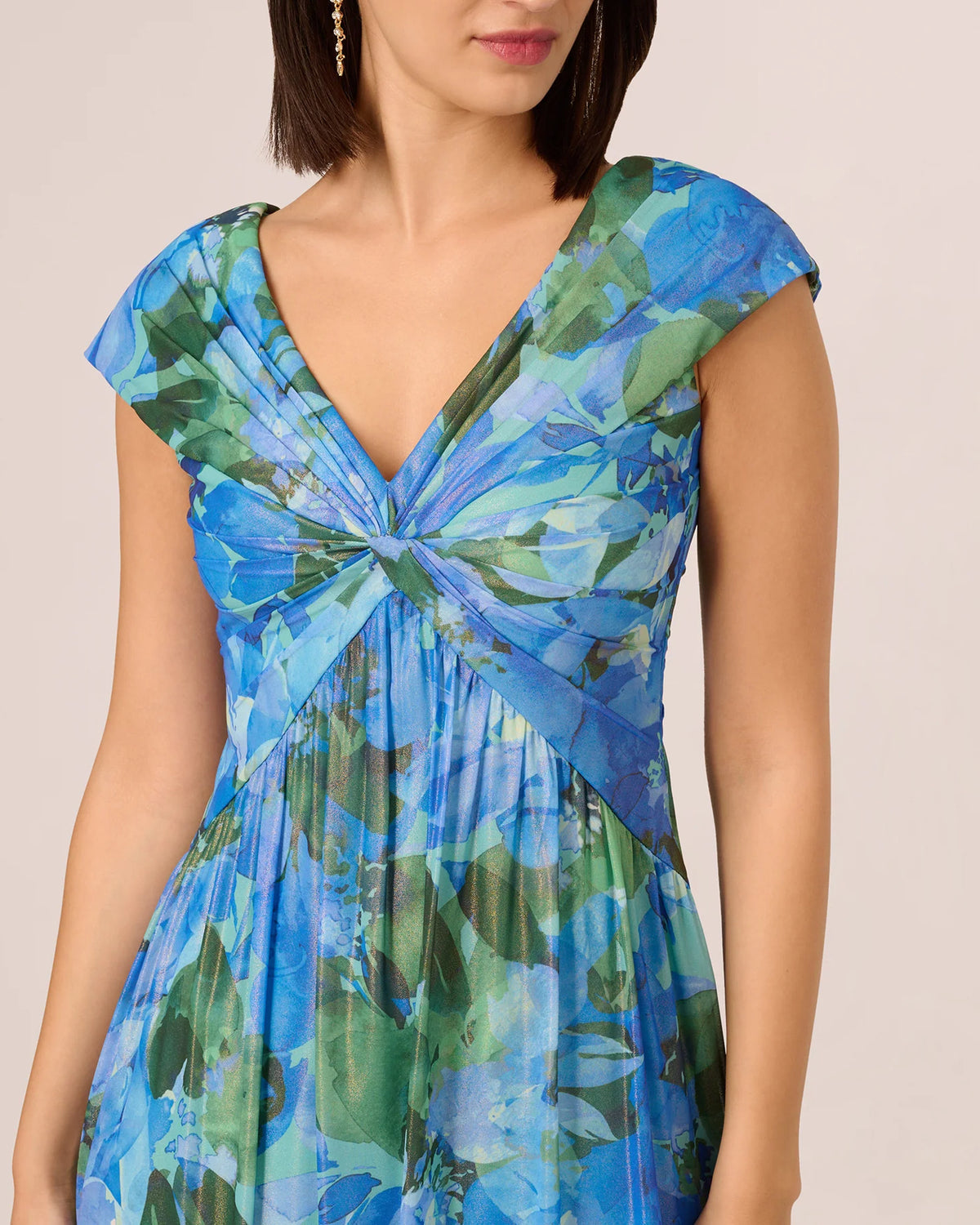 a-line maxi mother of the bride dress - image 3