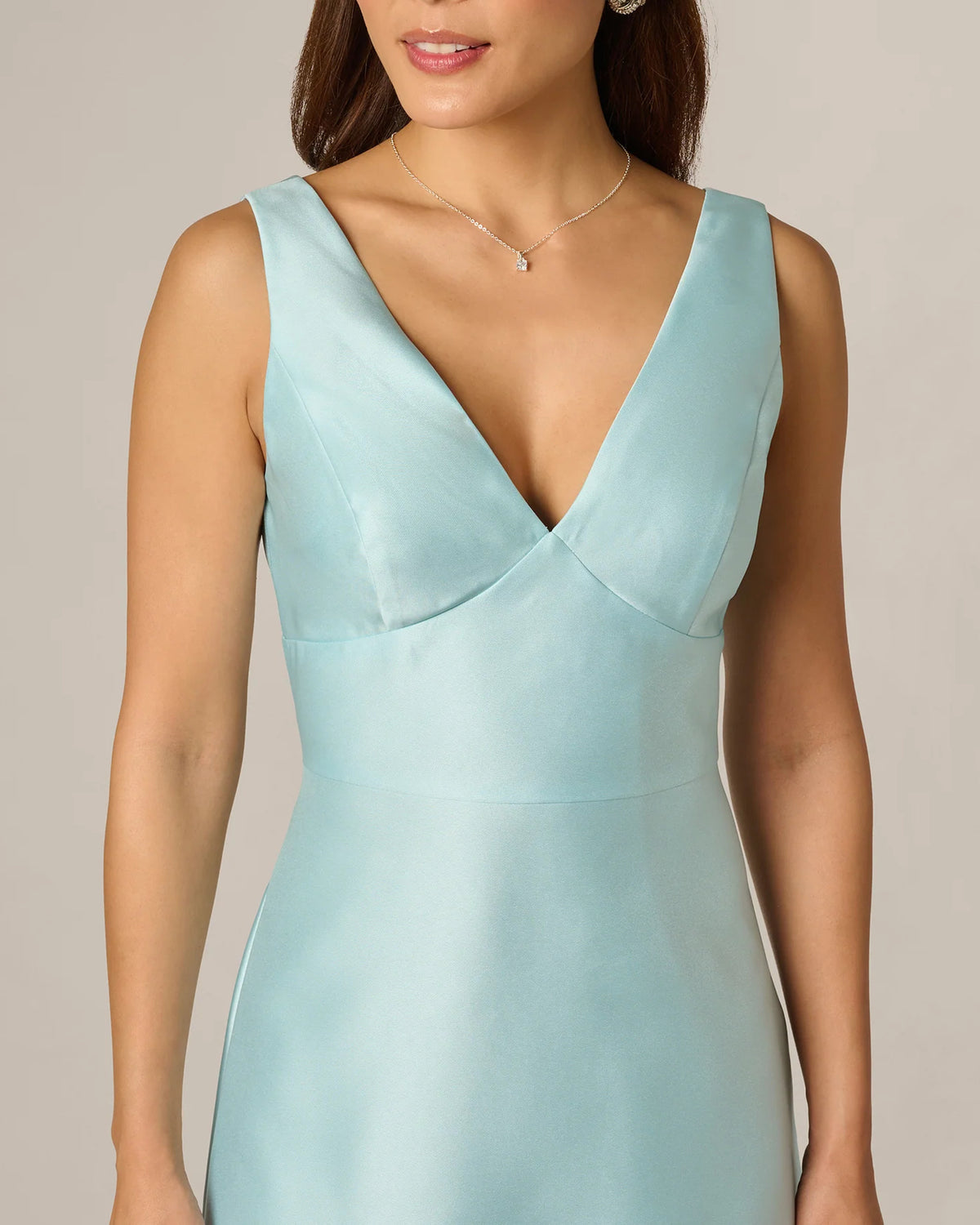 a-line midi mother of the bride dress - image 3