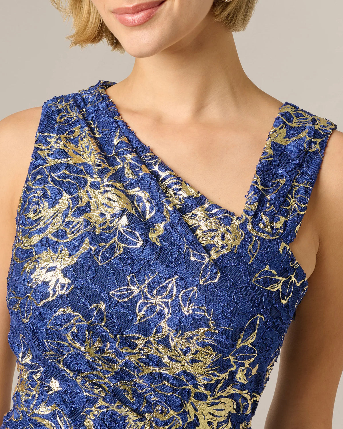 a-line maxi mother of the bride dress - image 3