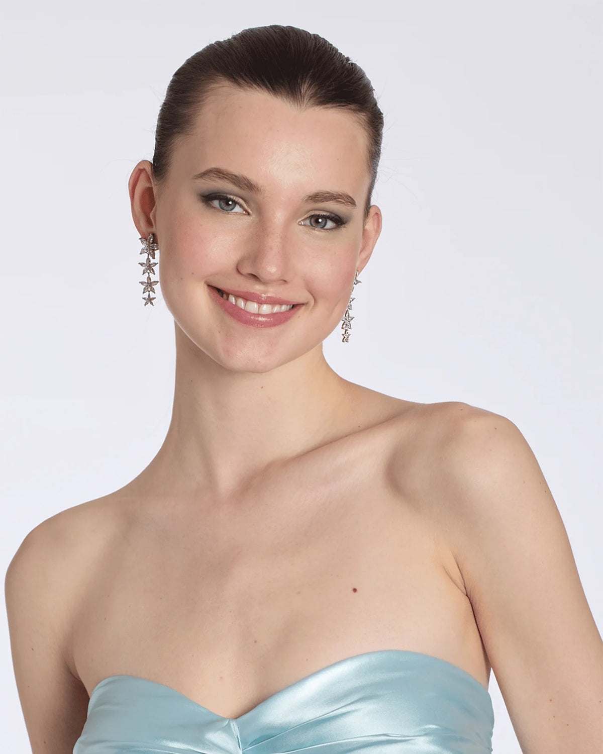 strapless a-line maxi homecoming dress - image 3