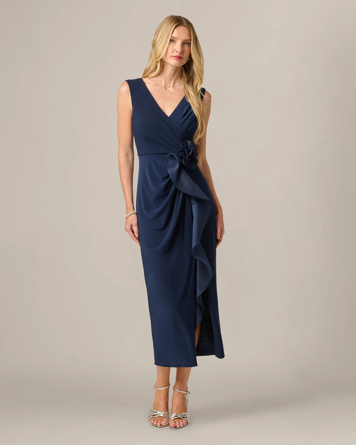 a-line maxi mother of the bride dress - image 3