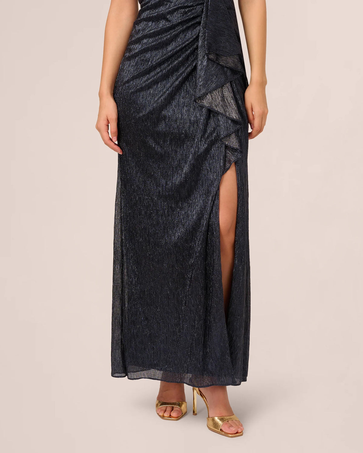 a-line maxi mother of the bride dress - image 3