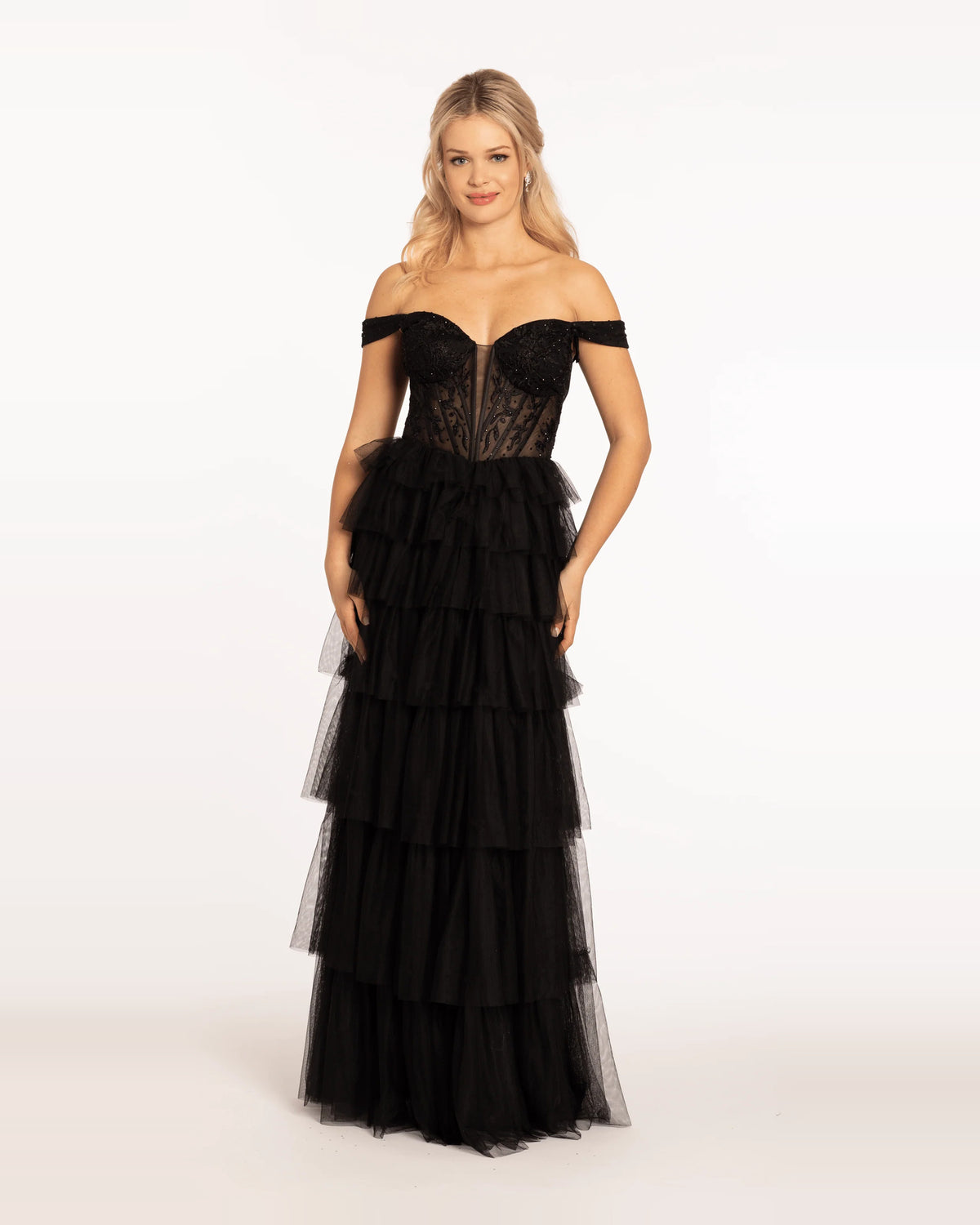 sweetheart ball-gown floor-length prom dress - image 3
