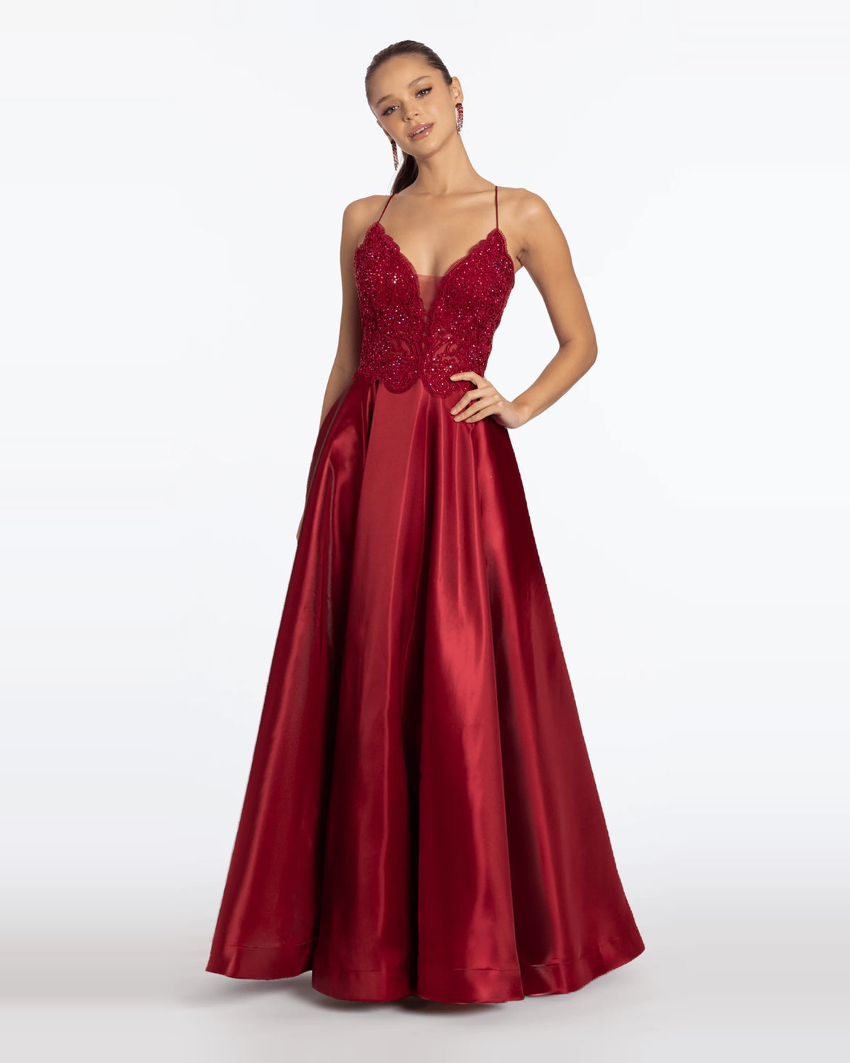 ball-gown maxi prom dress - image 3