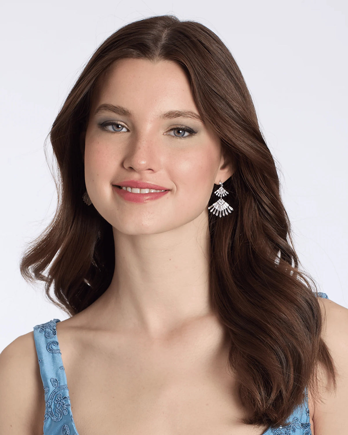 square neck a-line maxi homecoming dress - image 3