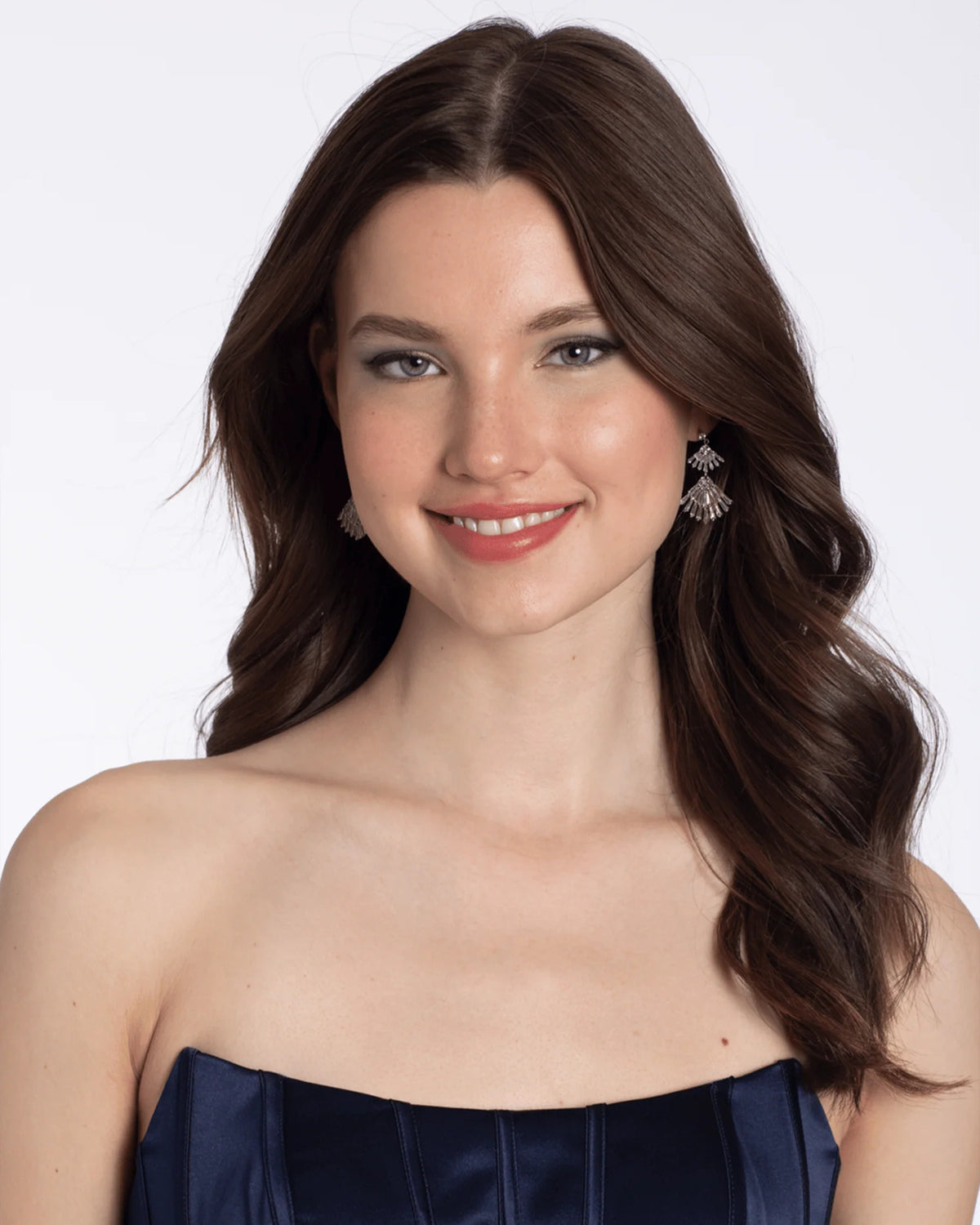 strapless fit-and-flare maxi homecoming dress - image 3