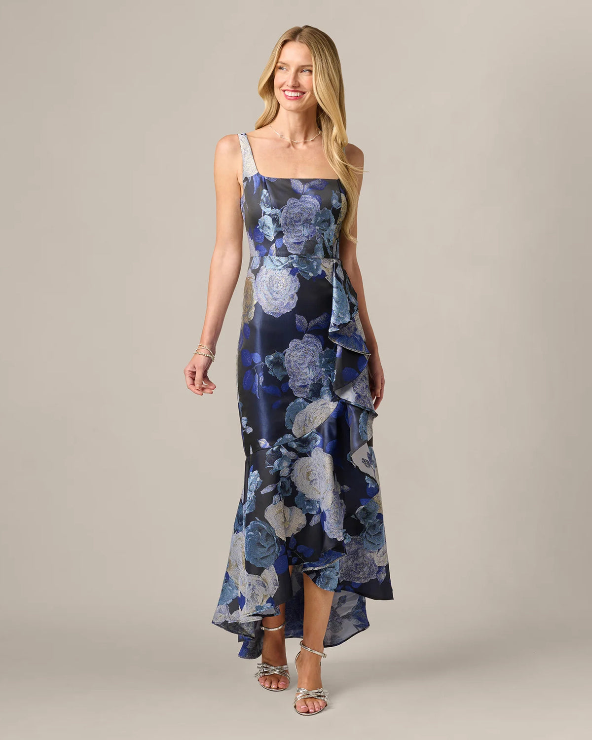 a-line maxi mother of the bride dress - image 3