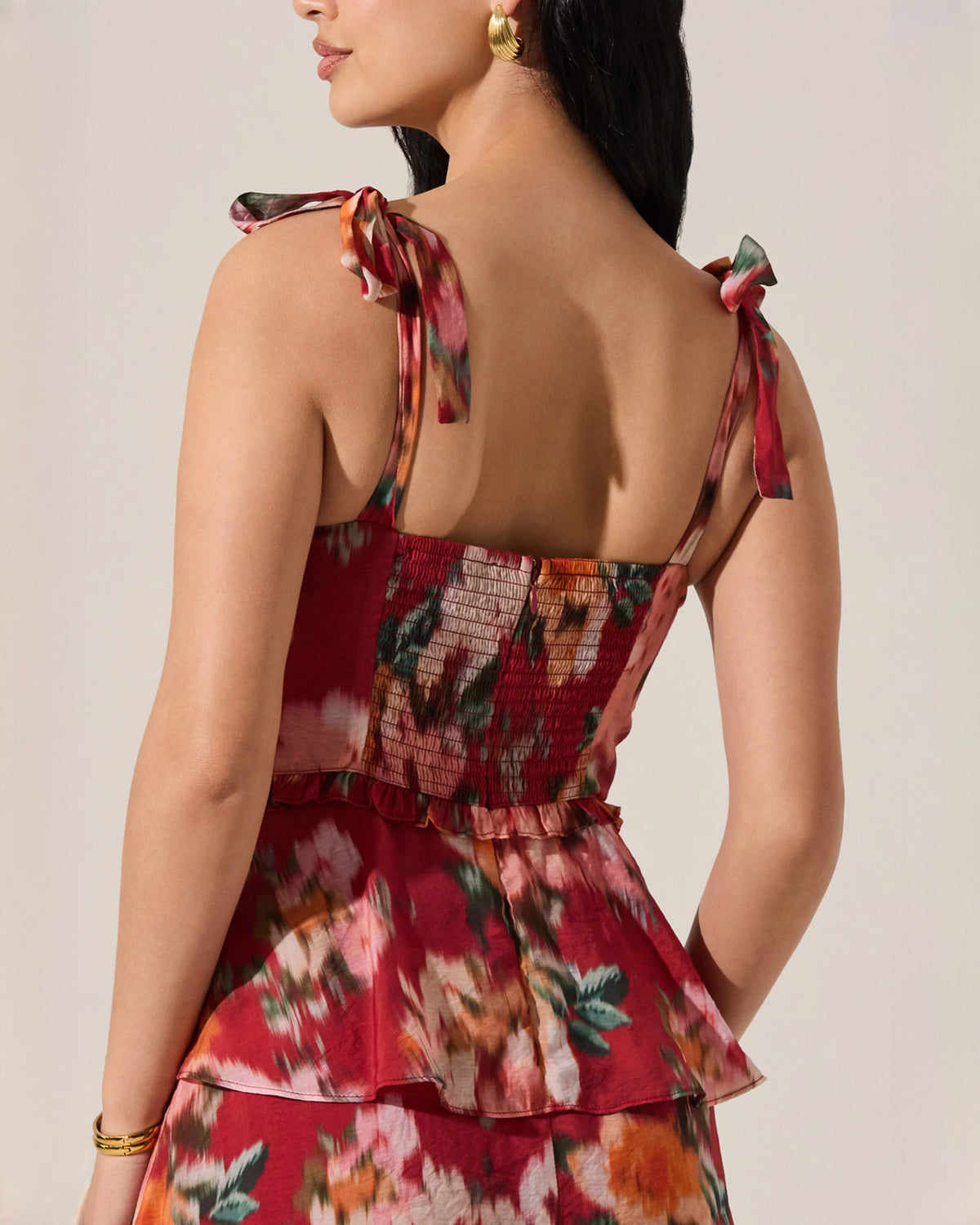 sweetheart chiffon a-line maxi bridesmaid dress - image 3