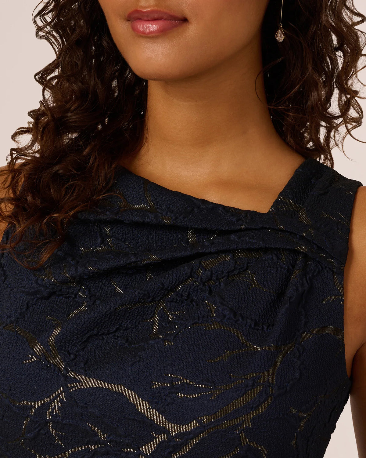 sleeveless sheath maxi mother of the bride dress - image 3