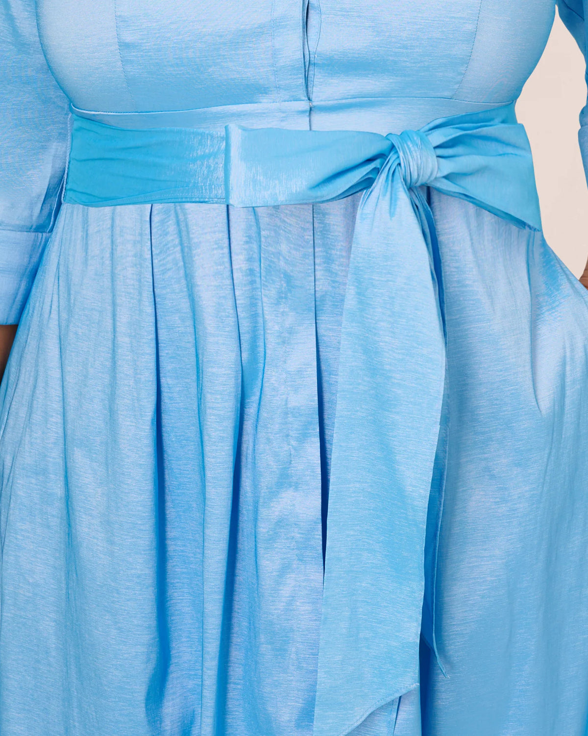 a-line midi mother of the bride dress - image 3