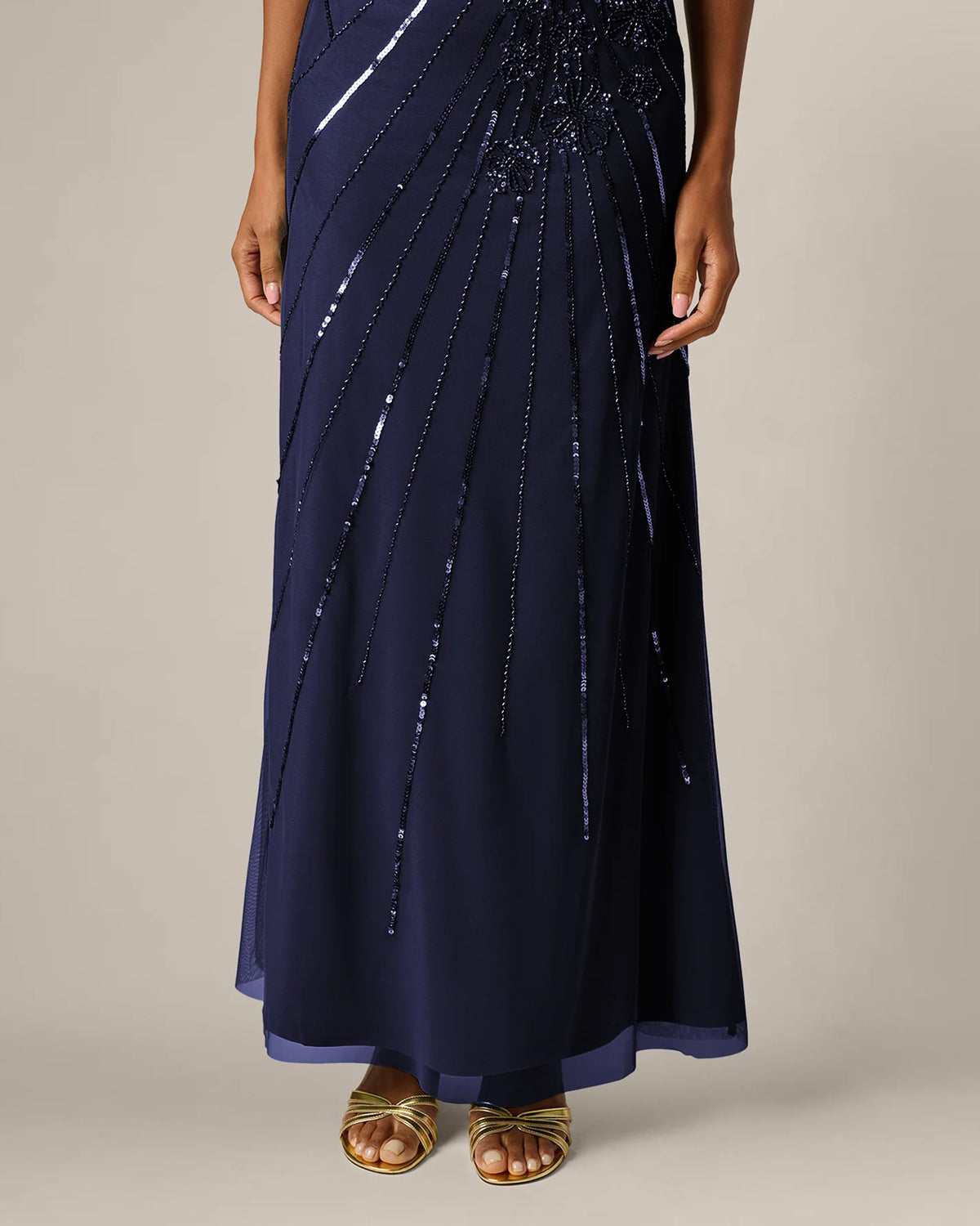 mermaid maxi mother of the bride dress - image 3