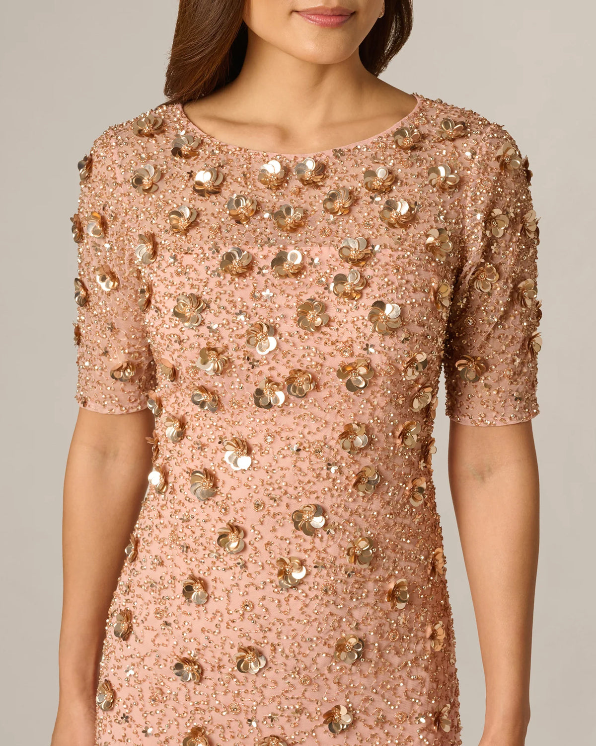 a-line maxi mother of the bride dress - image 3