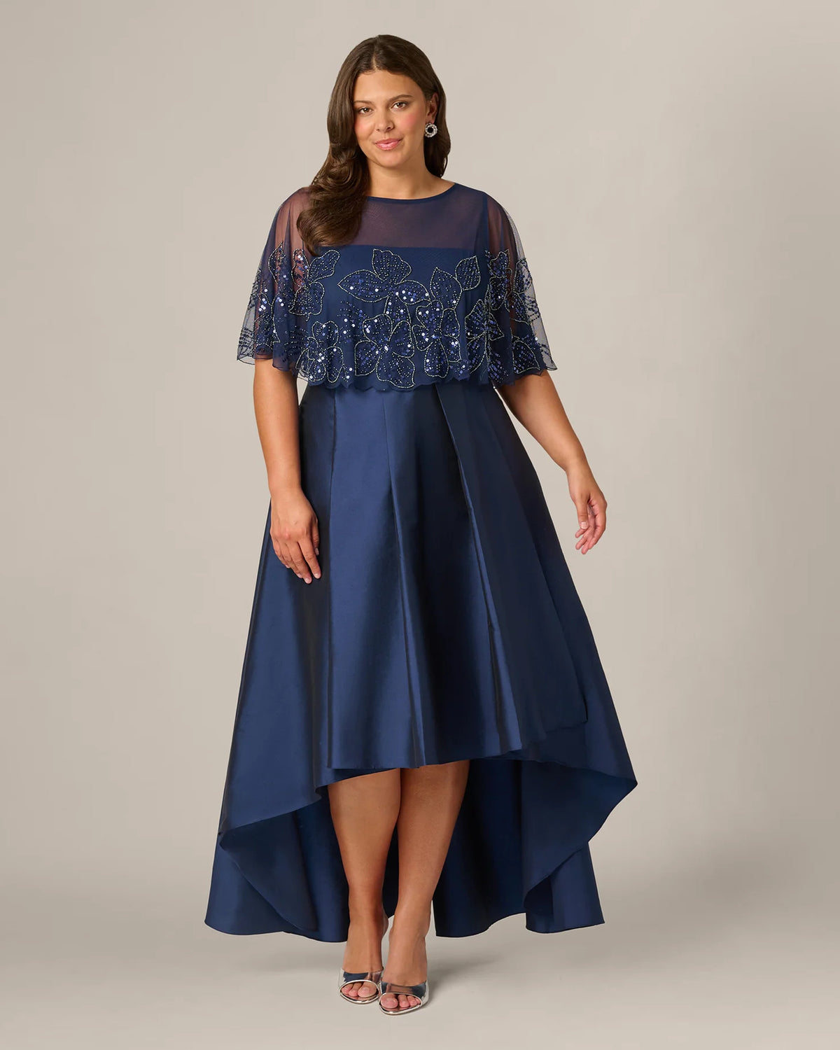 a-line maxi mother of the bride dress - image 3