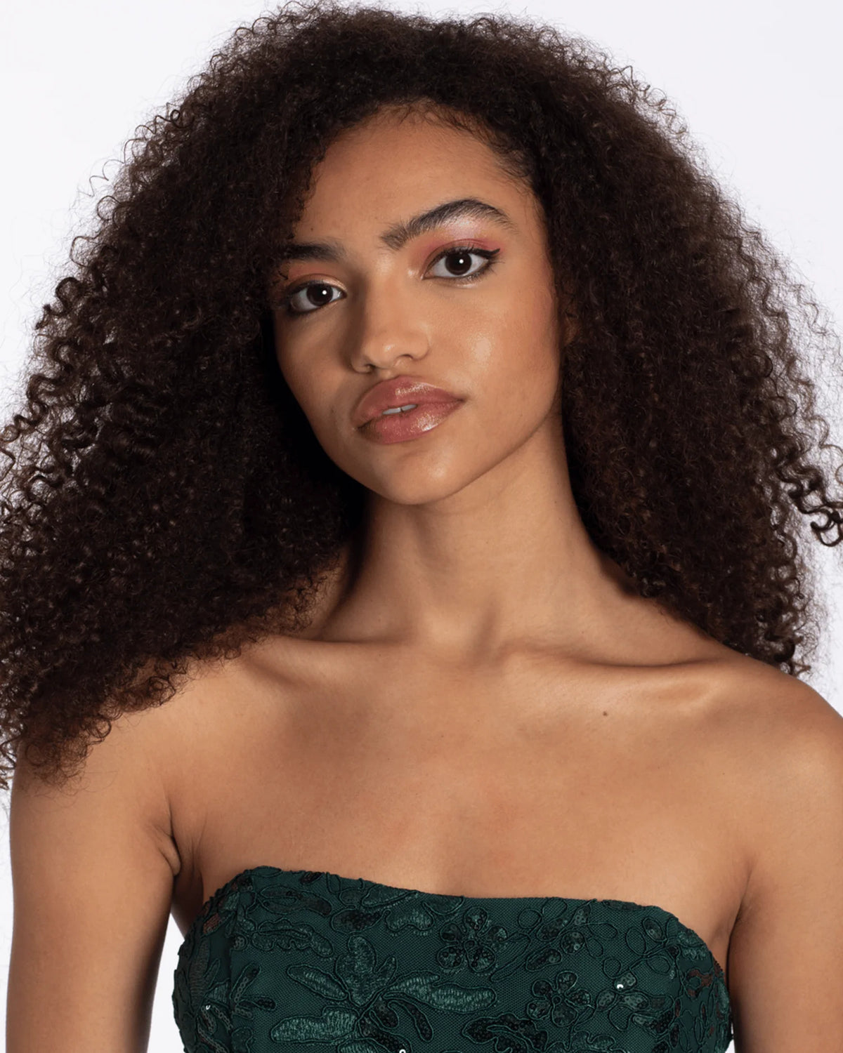 strapless sheath maxi homecoming dress - image 3