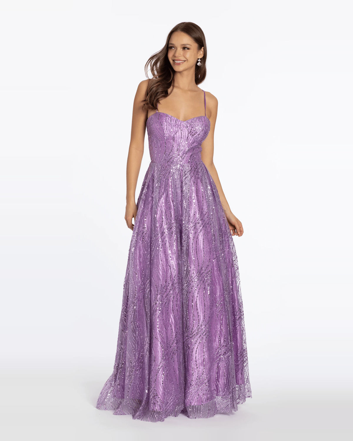 sweetheart ball-gown floor-length prom dress - image 3
