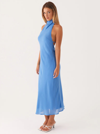 Azure midi formal dress, alternate view showing the bodice