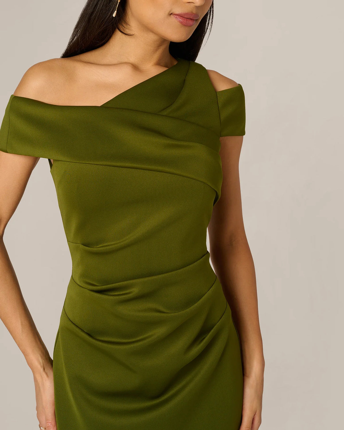 sheath maxi mother of the bride dress - image 3