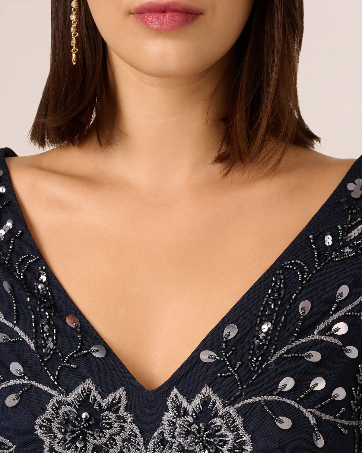 a-line maxi mother of the bride dress - image 3