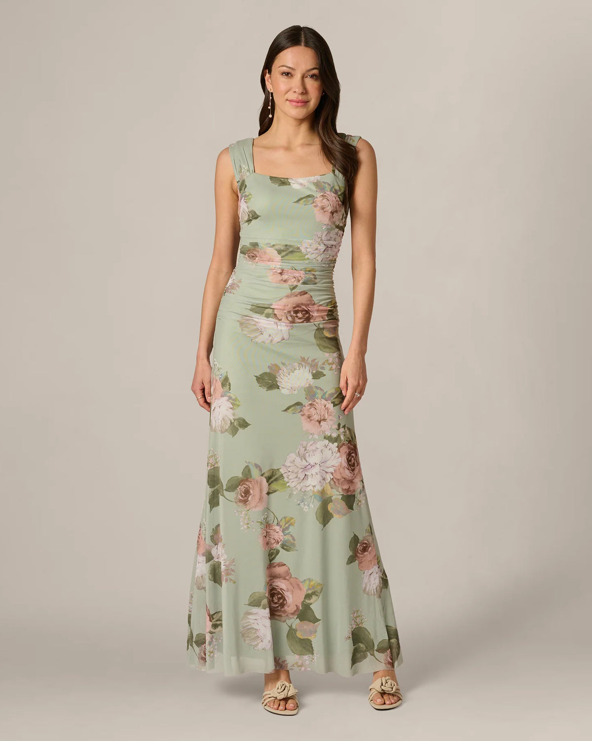a-line maxi mother of the bride dress - image 3