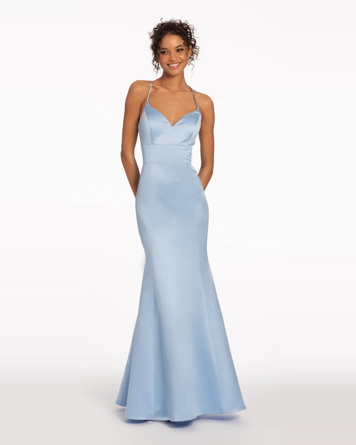 sweetheart mermaid maxi prom dress - image 3