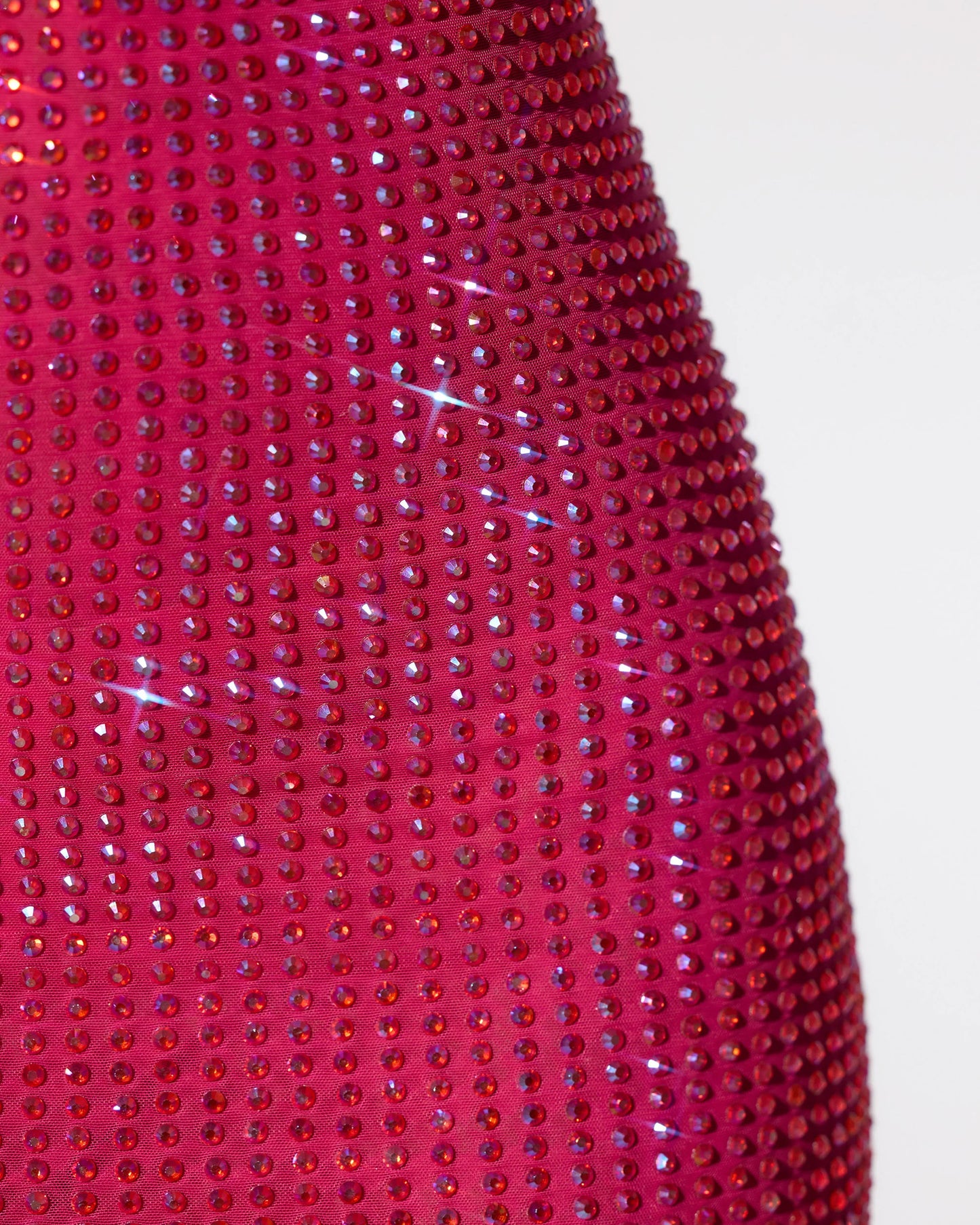 rhinestone halter cowl neck bodycon homecoming dress - image 4